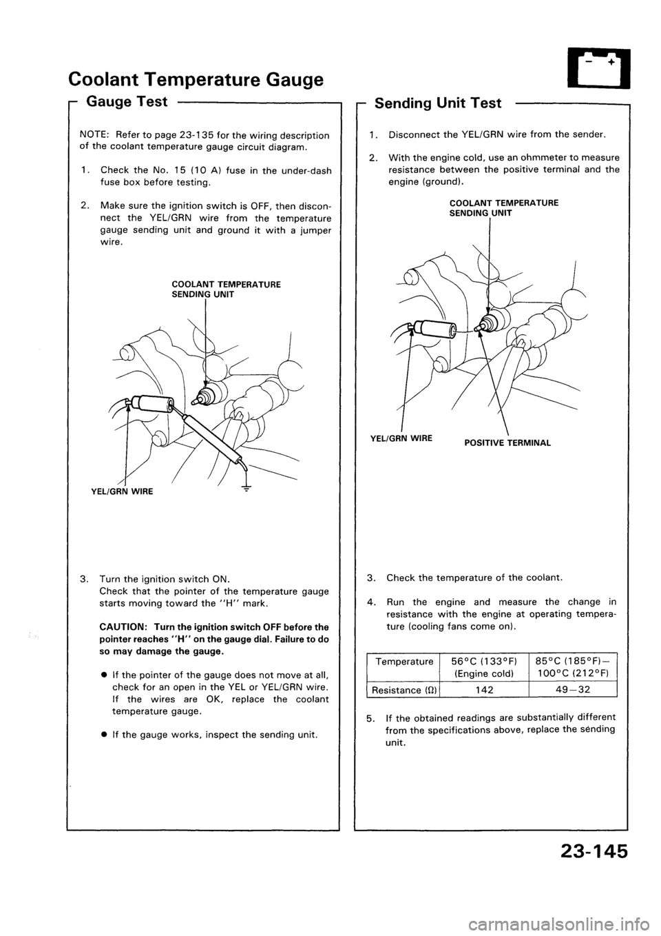 HONDA CIVIC 1992 5.G Workshop Manual 