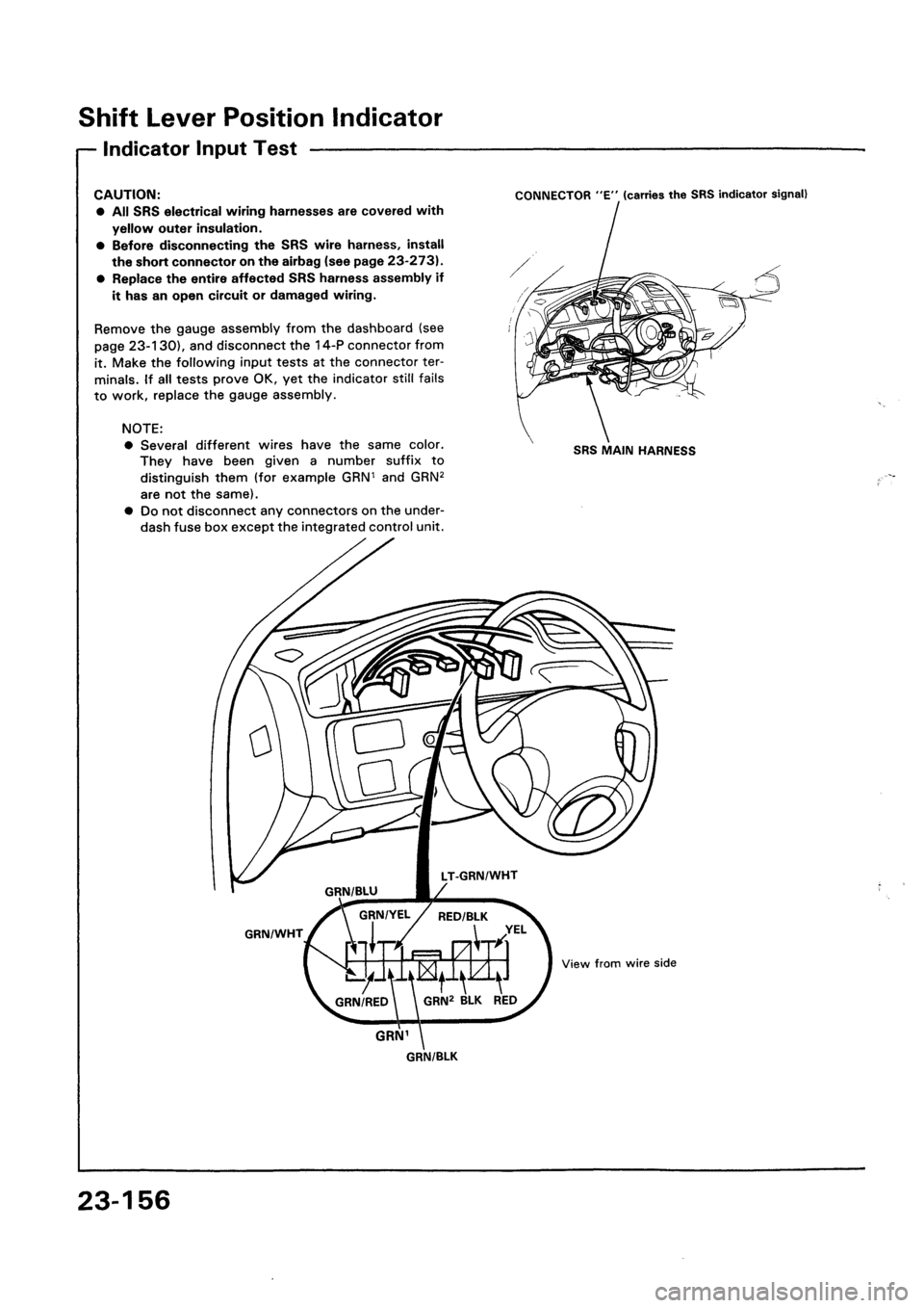 HONDA CIVIC 1992 5.G Workshop Manual 