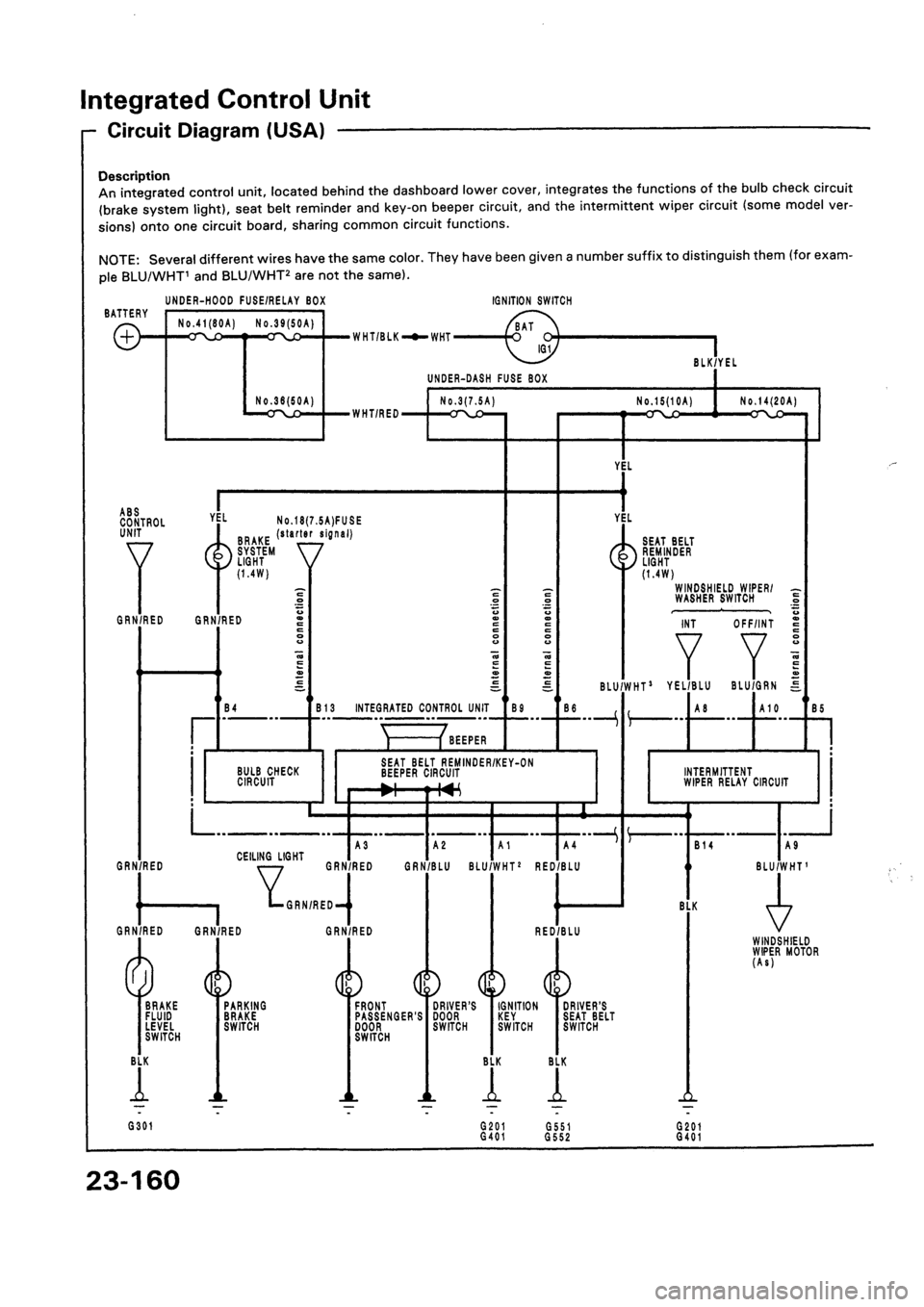 HONDA CIVIC 1992 5.G Workshop Manual 