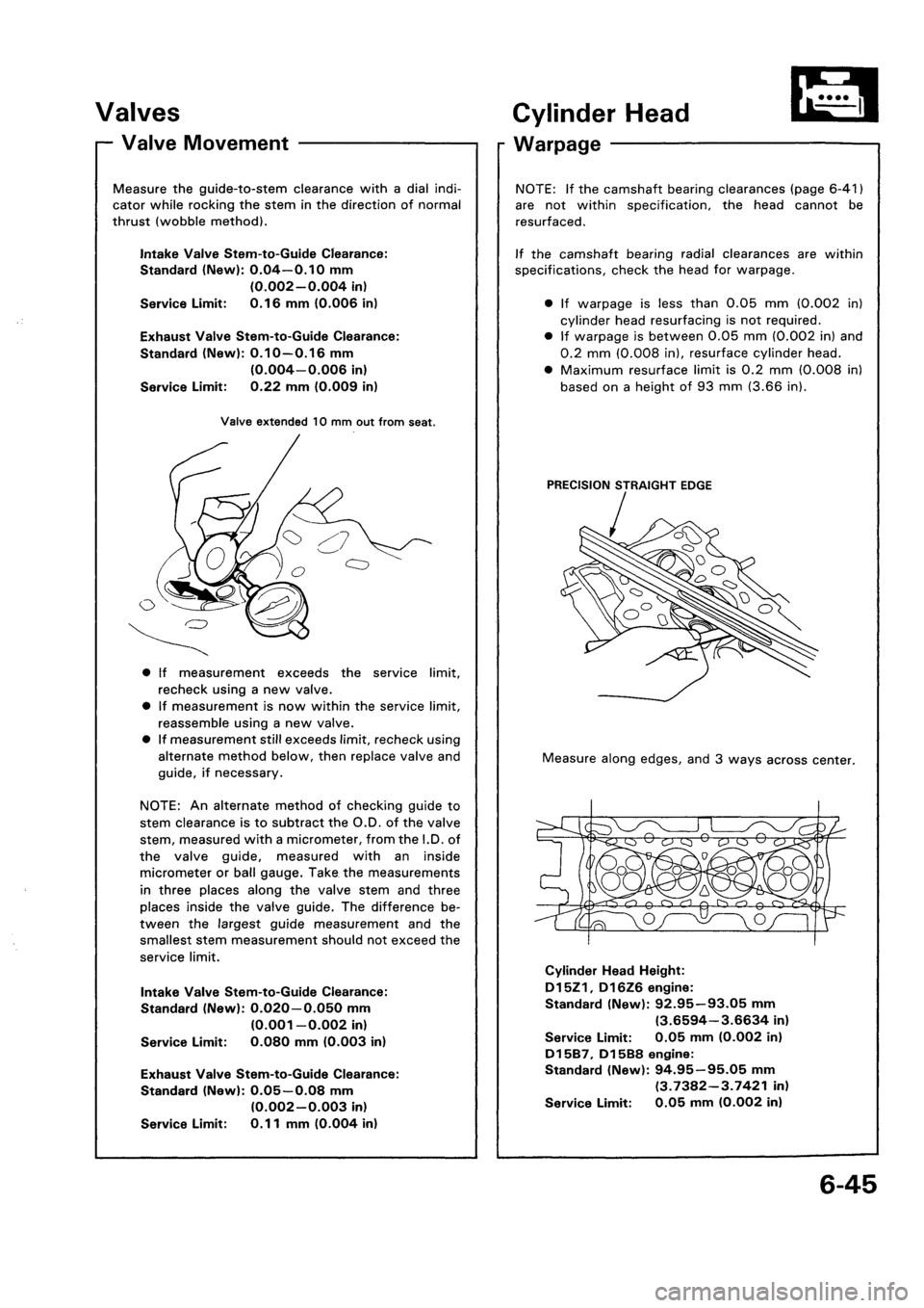 HONDA CIVIC 1992 5.G Workshop Manual 