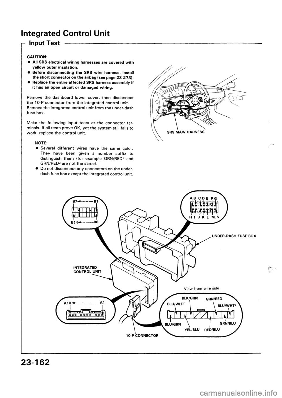 HONDA CIVIC 1992 5.G Workshop Manual 