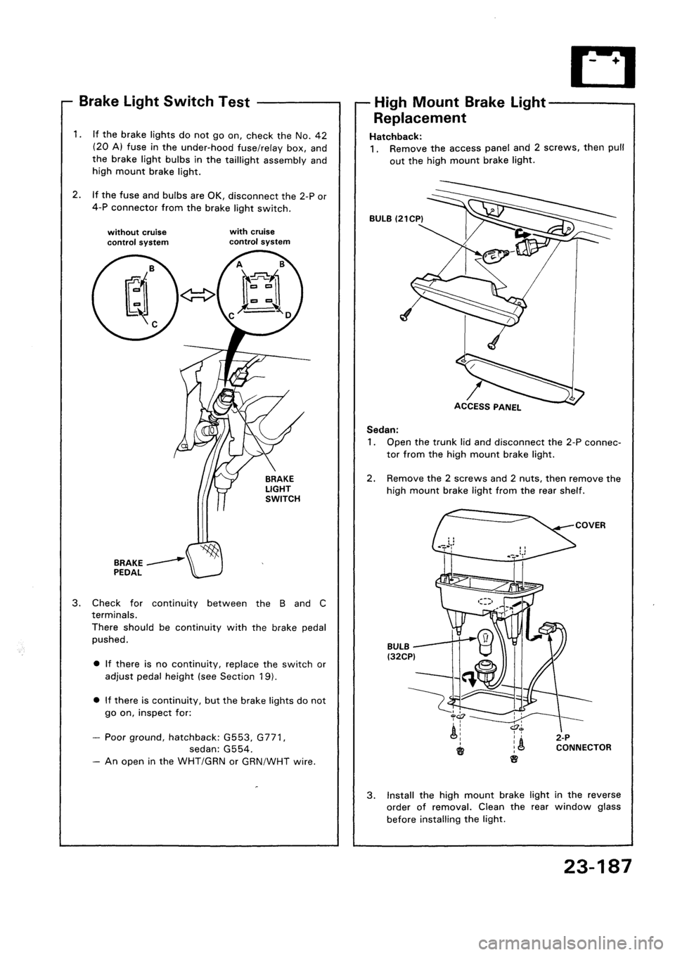 HONDA CIVIC 1992 5.G Workshop Manual 