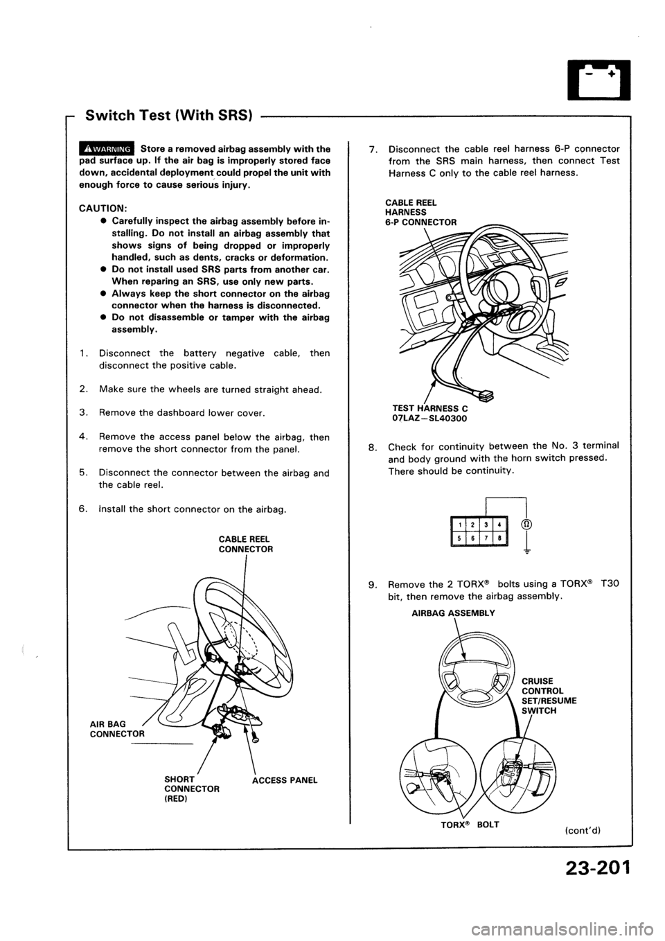HONDA CIVIC 1992 5.G Workshop Manual 