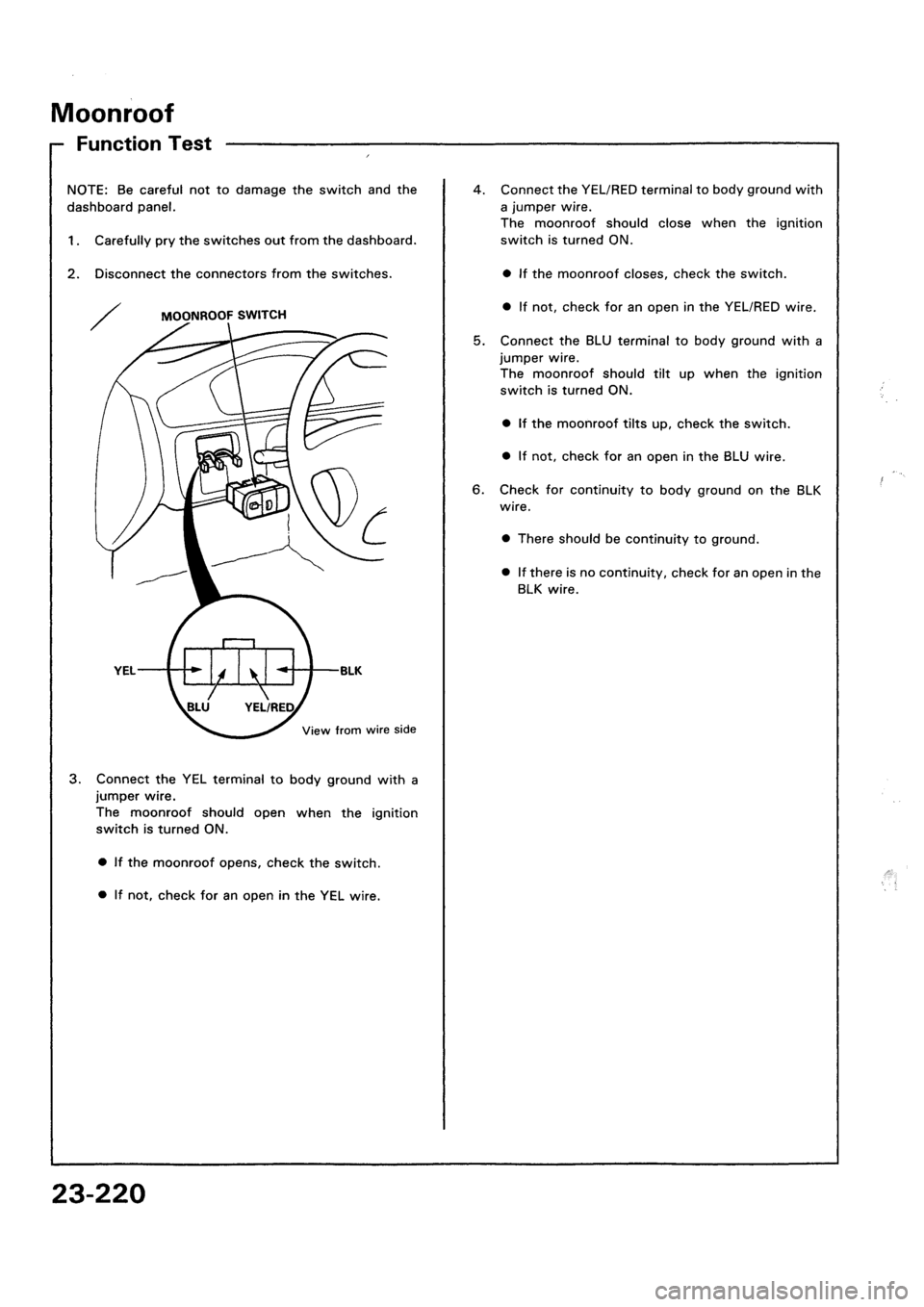 HONDA CIVIC 1992 5.G Workshop Manual 