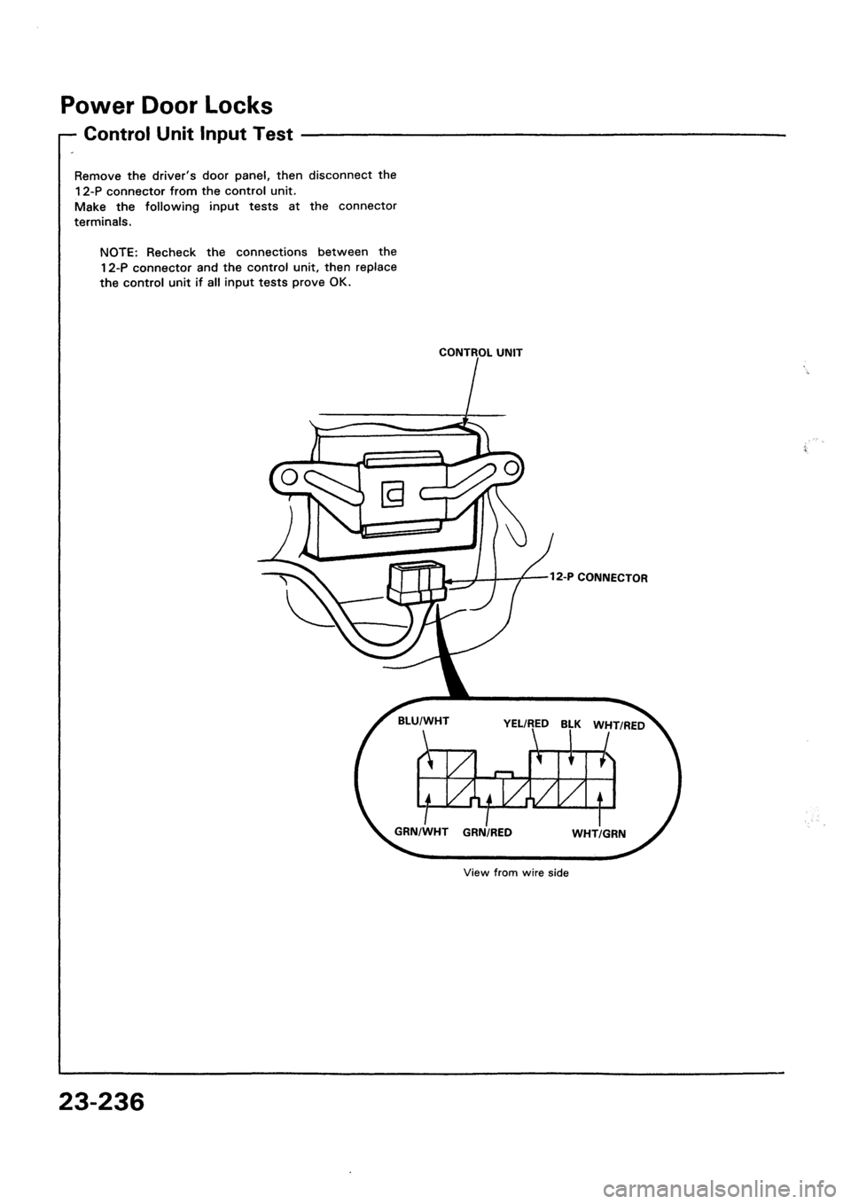 HONDA CIVIC 1992 5.G Workshop Manual 