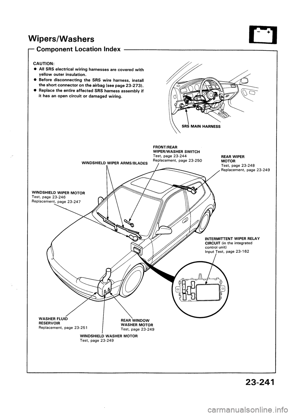 HONDA CIVIC 1992 5.G Workshop Manual 