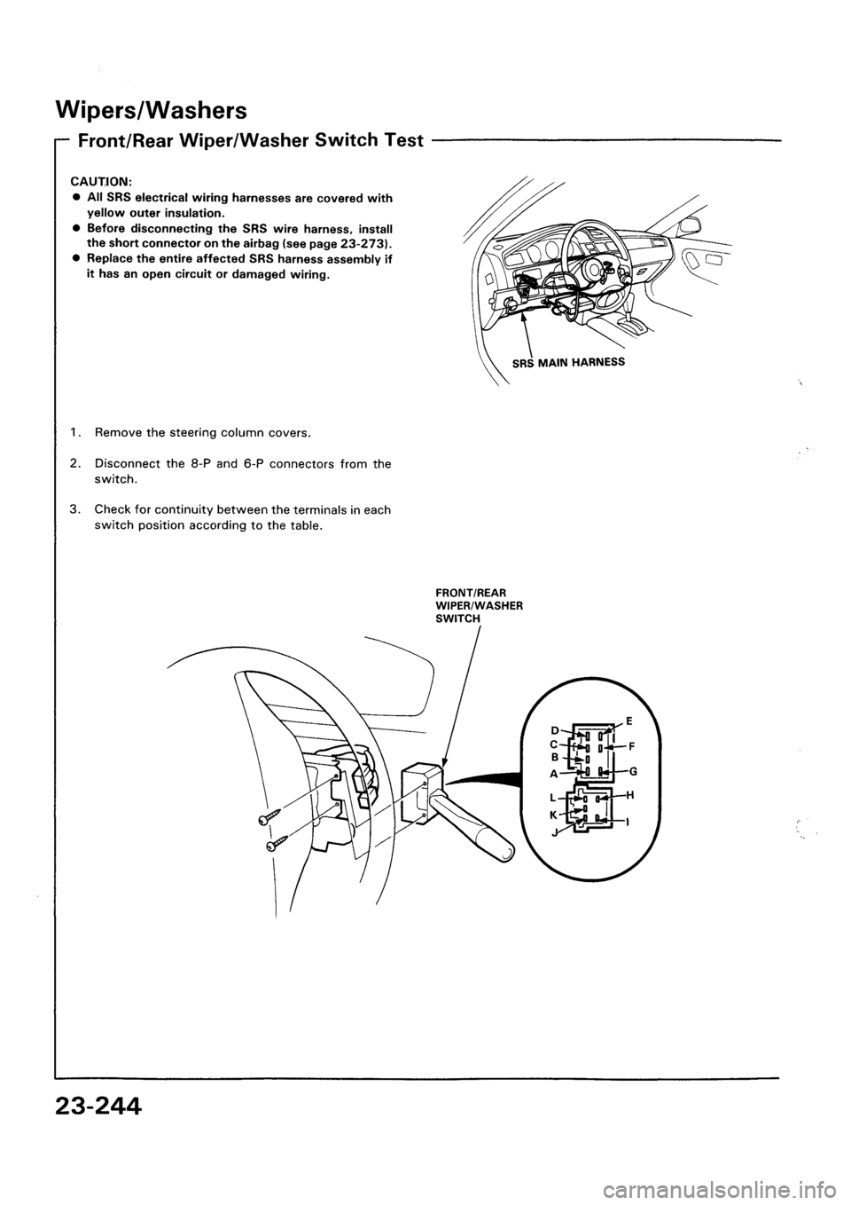 HONDA CIVIC 1992 5.G Workshop Manual 