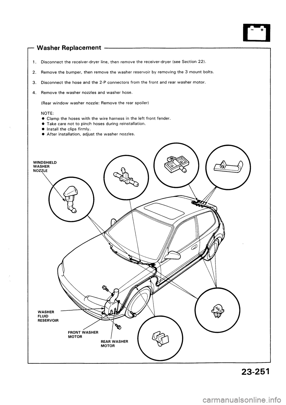 HONDA CIVIC 1992 5.G Workshop Manual 