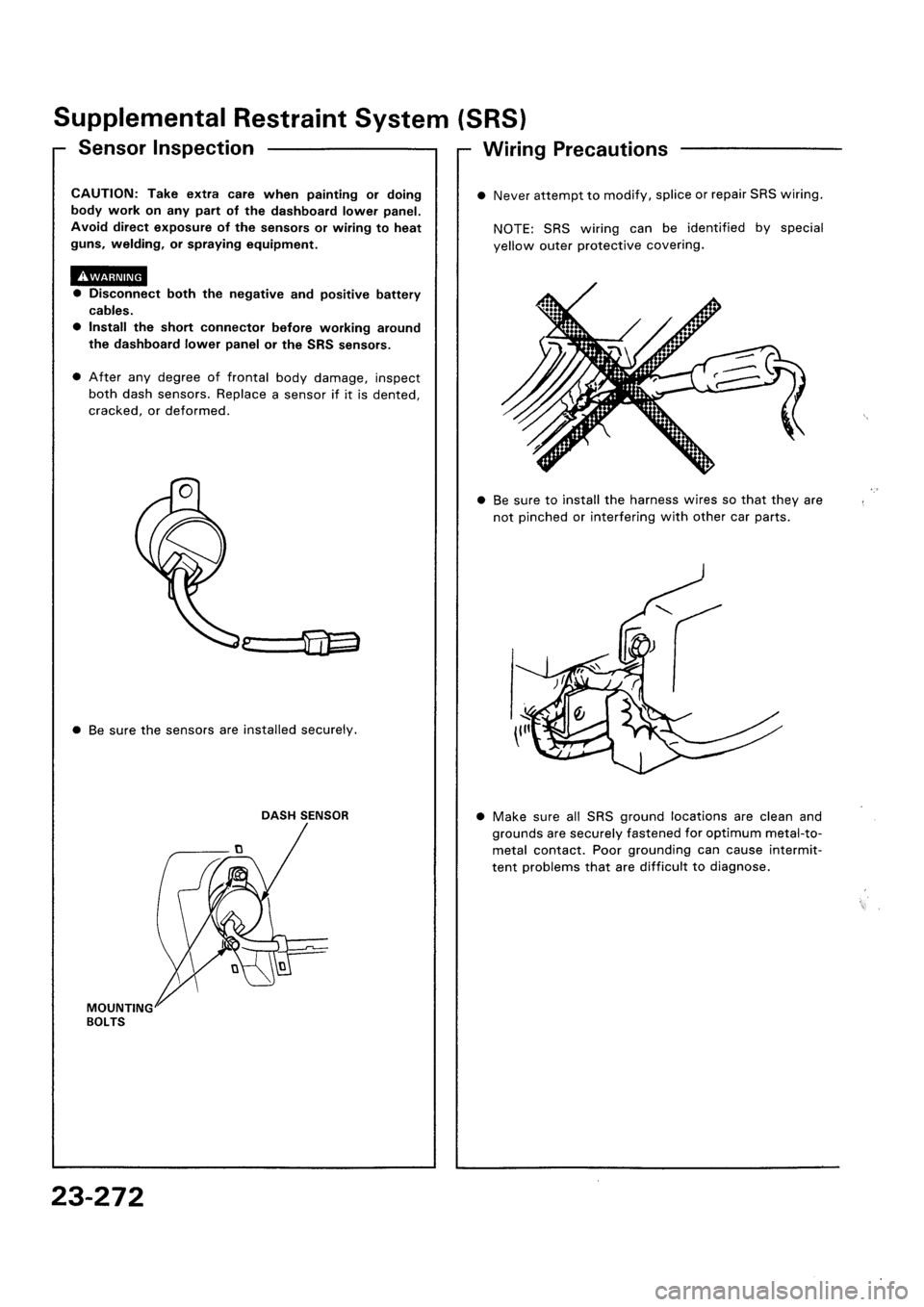 HONDA CIVIC 1992 5.G Workshop Manual 