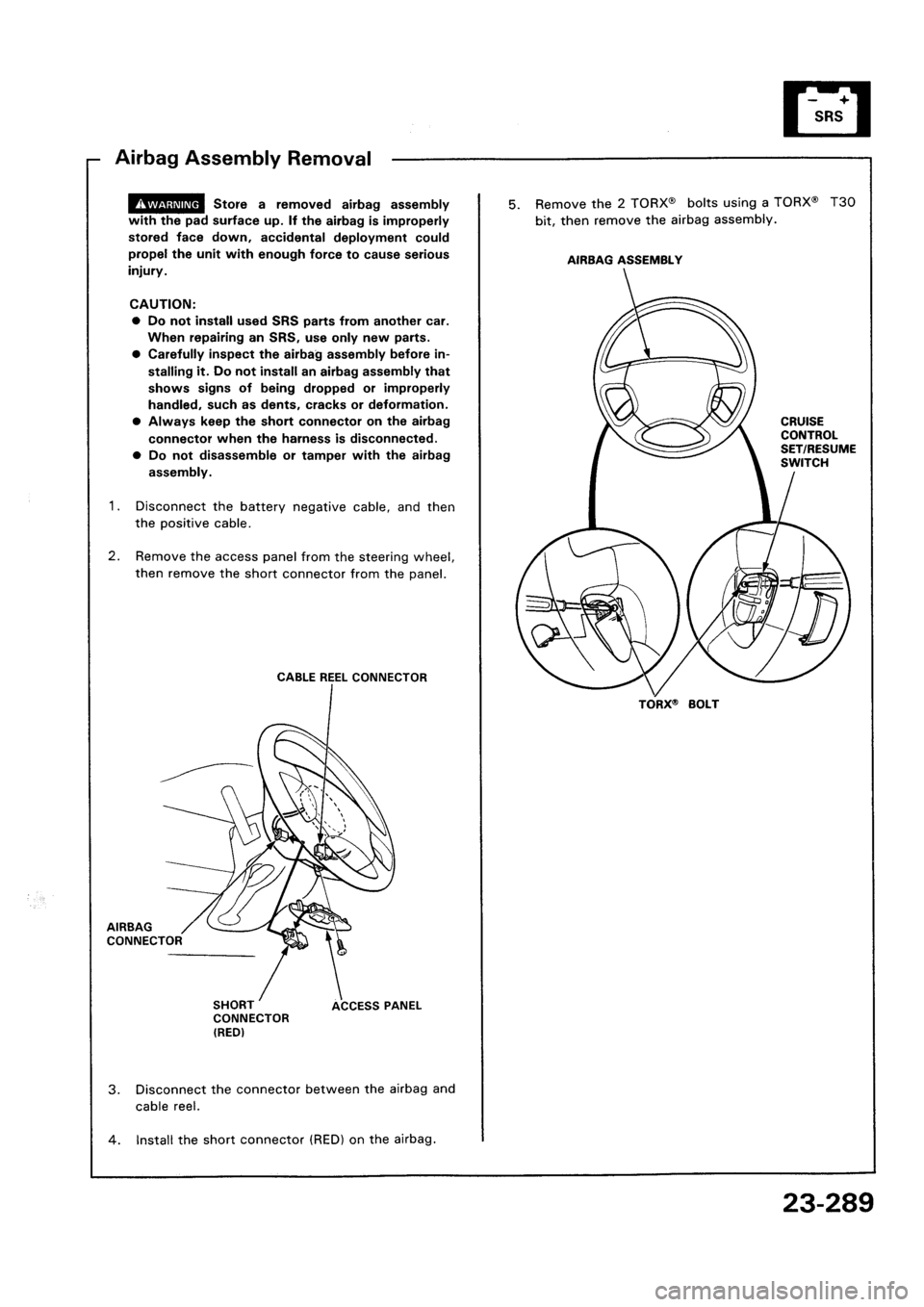 HONDA CIVIC 1992 5.G Workshop Manual 