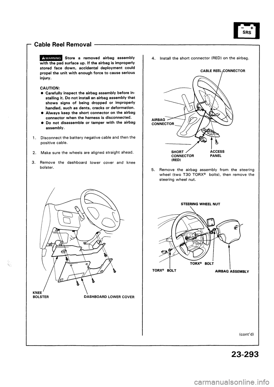 HONDA CIVIC 1992 5.G Workshop Manual 