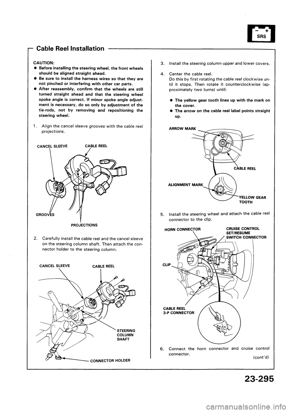 HONDA CIVIC 1992 5.G Workshop Manual 