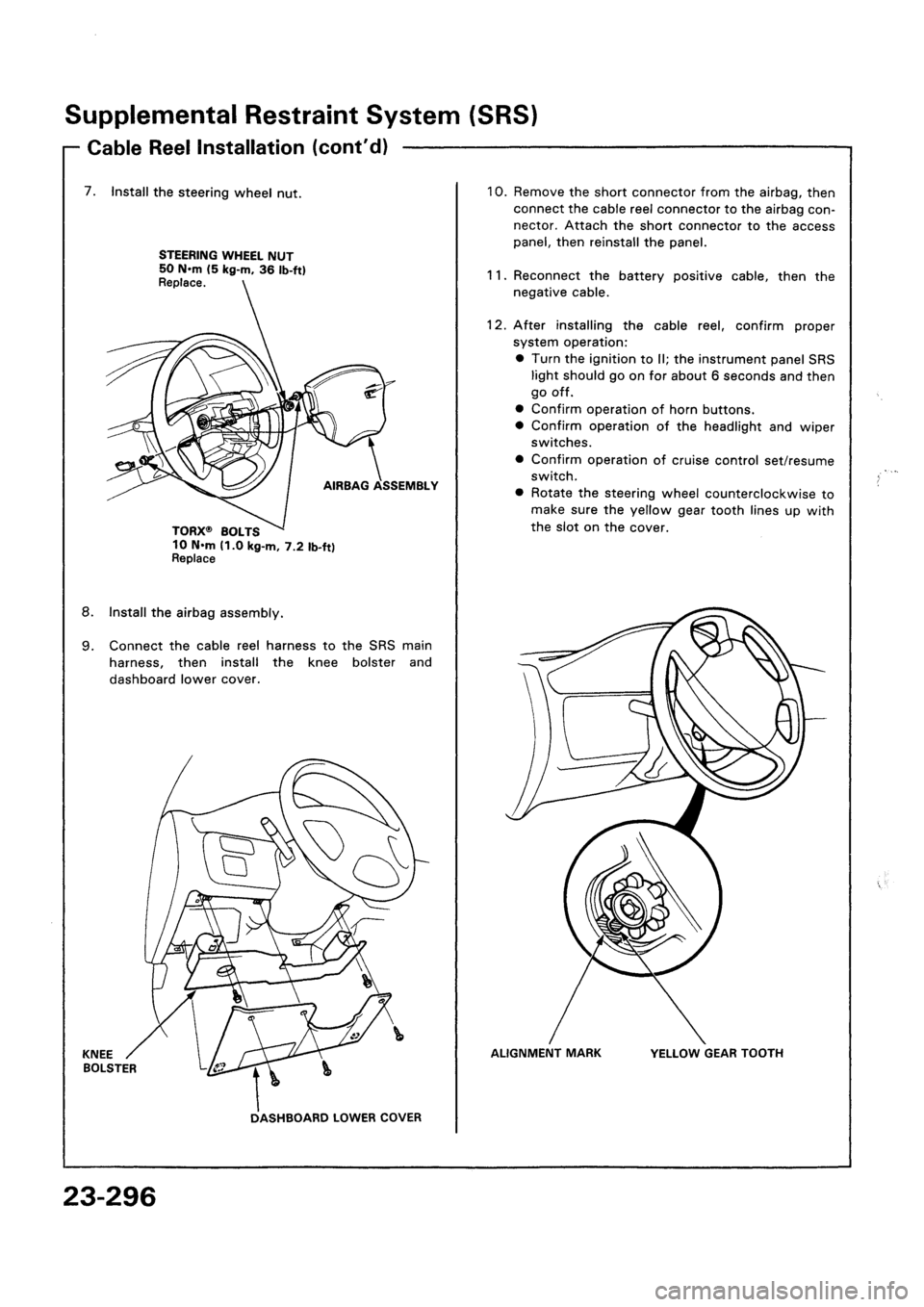 HONDA CIVIC 1992 5.G Workshop Manual 
