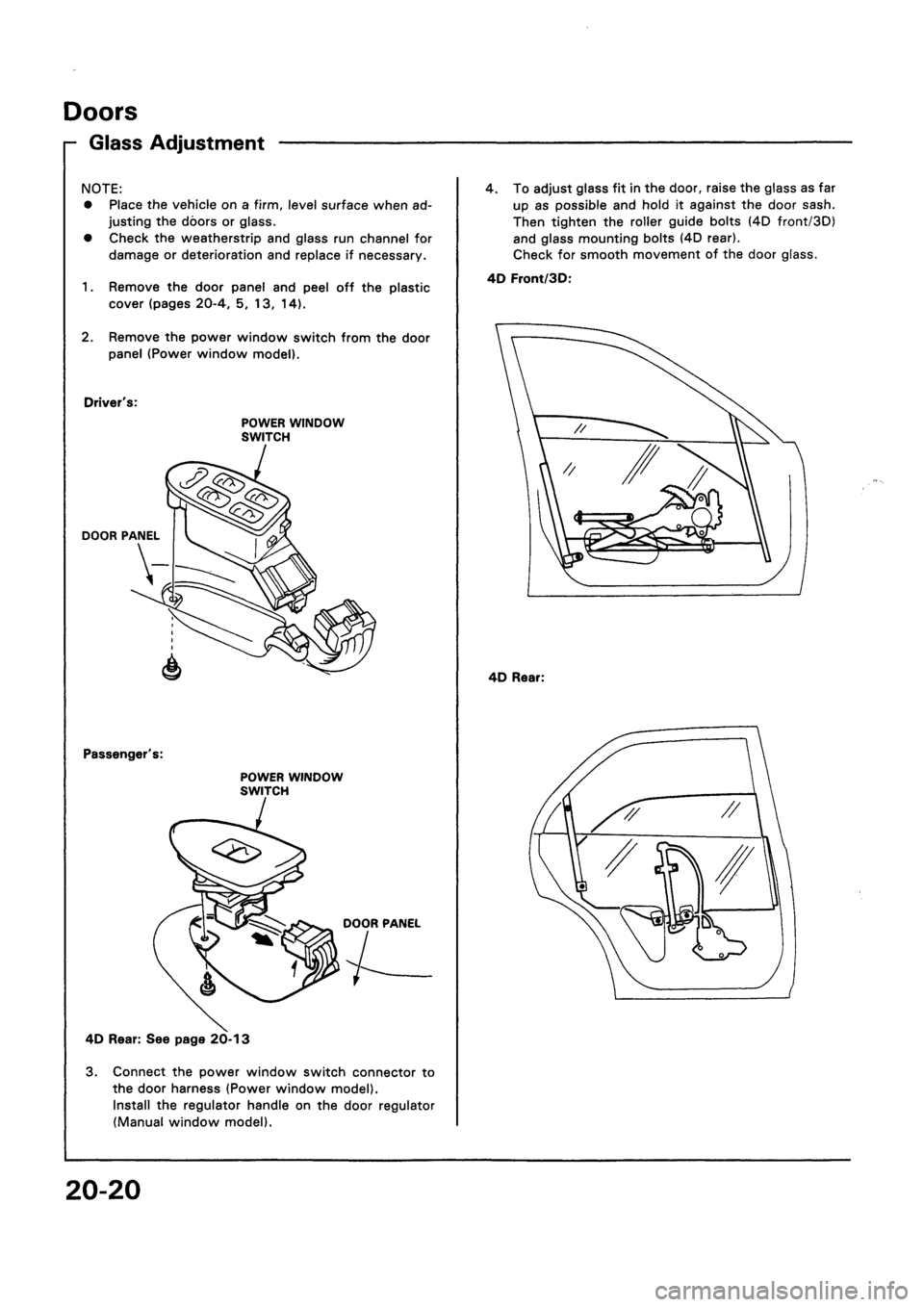HONDA CIVIC 1992 5.G Workshop Manual 