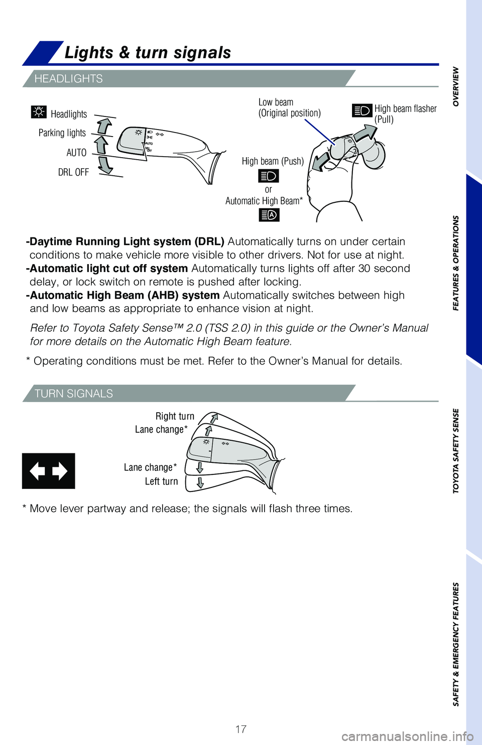 TOYOTA COROLLA 2021  Owners Manual (in English) 63926_Corolla_Txt.indd   1763926_Corolla_Txt.indd   173/24/20   9:04 AM3/24/20   9:04 AM 