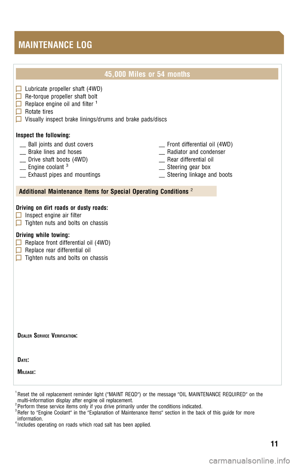 TOYOTA TACOMA 2009  Warranties & Maintenance Guides (in English) 