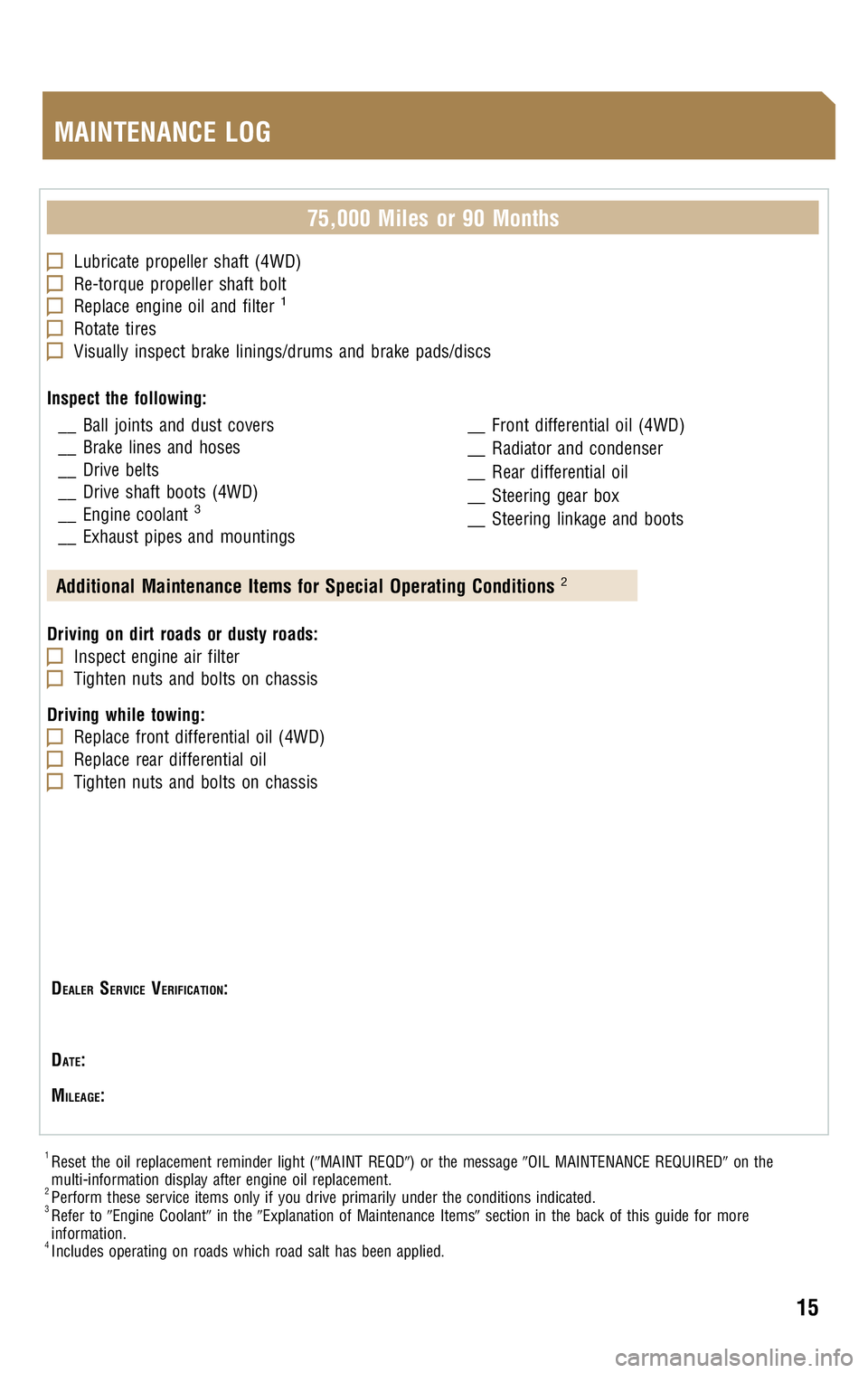 TOYOTA TACOMA 2009  Warranties & Maintenance Guides (in English) 
