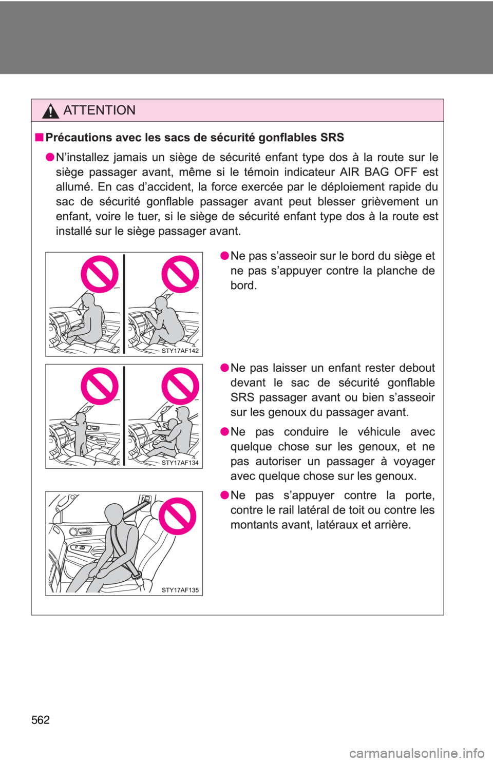 TOYOTA TACOMA 2015  Owners Manual (in English) 562 