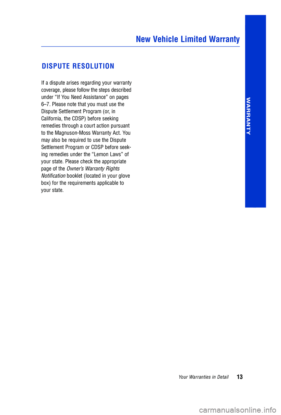 TOYOTA VENZA 2009  Warranties & Maintenance Guides (in English) 