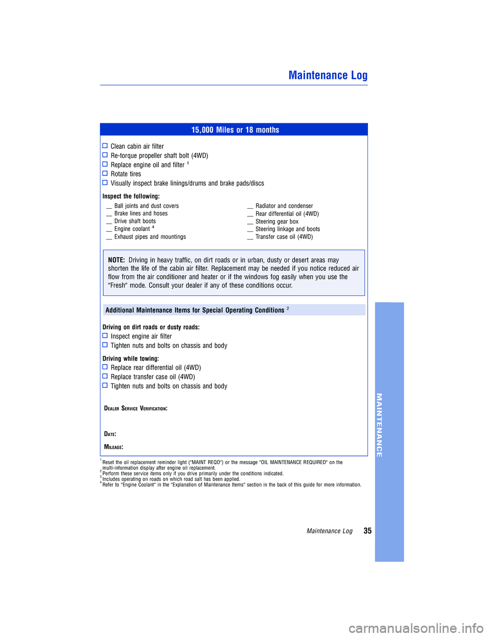 TOYOTA VENZA 2009  Warranties & Maintenance Guides (in English) 