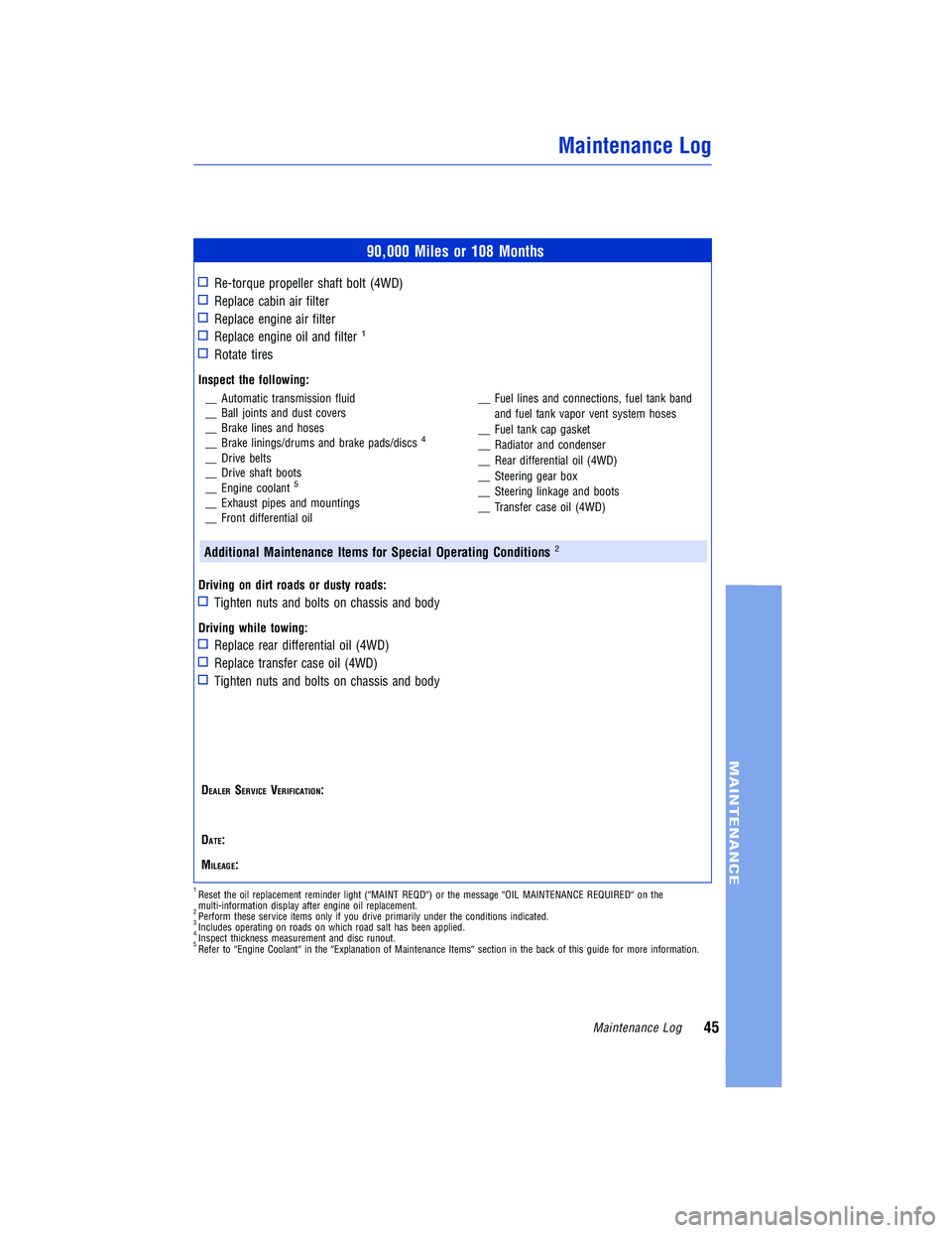 TOYOTA VENZA 2009  Warranties & Maintenance Guides (in English) 