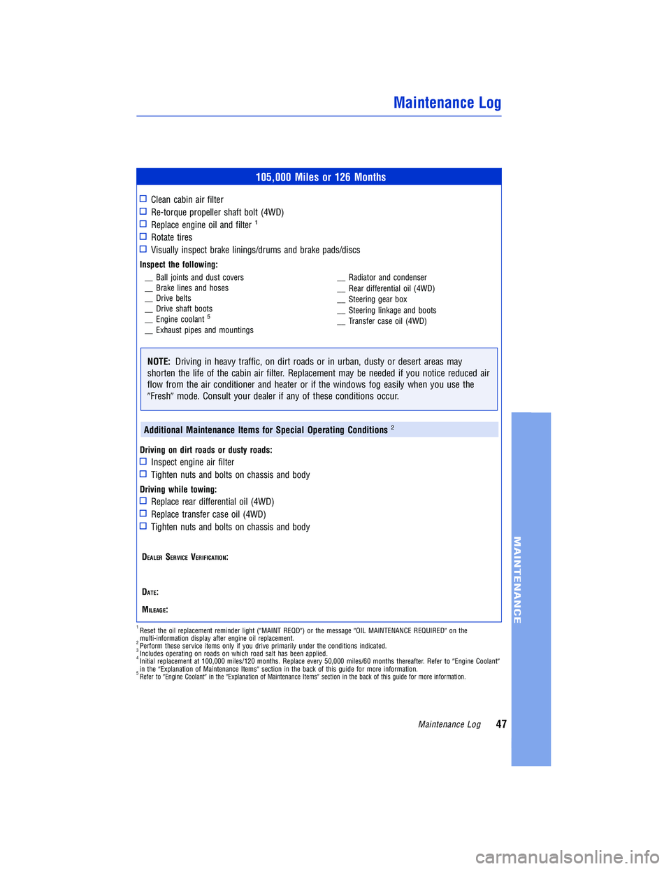 TOYOTA VENZA 2009  Warranties & Maintenance Guides (in English) 