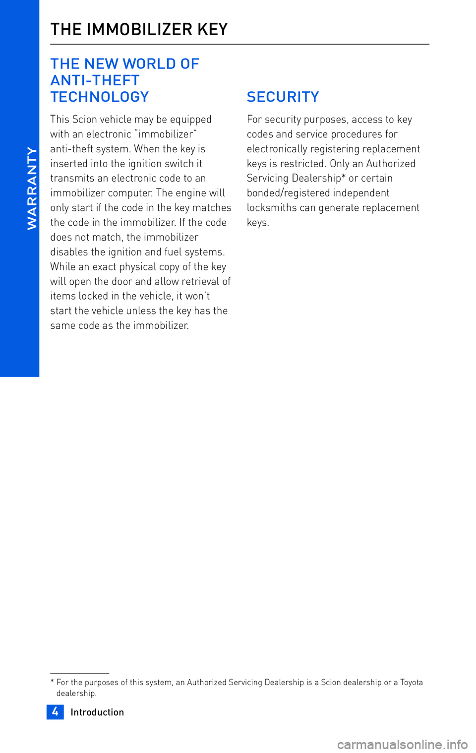 TOYOTA tC 2010  Warranties & Maintenance Guides (in English) 