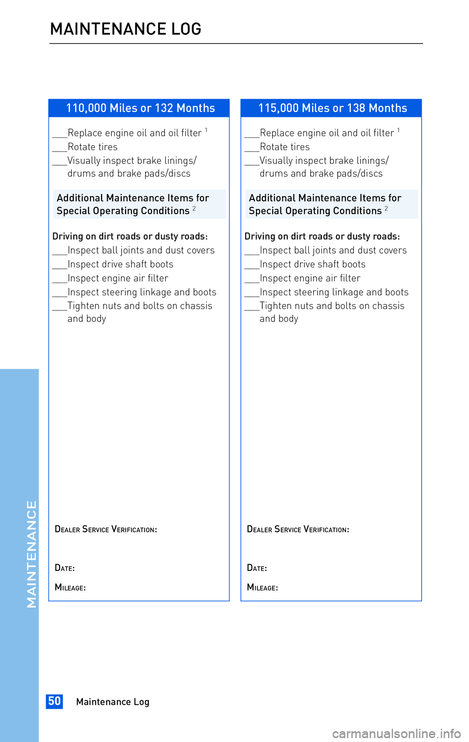 TOYOTA tC 2010  Warranties & Maintenance Guides (in English) 