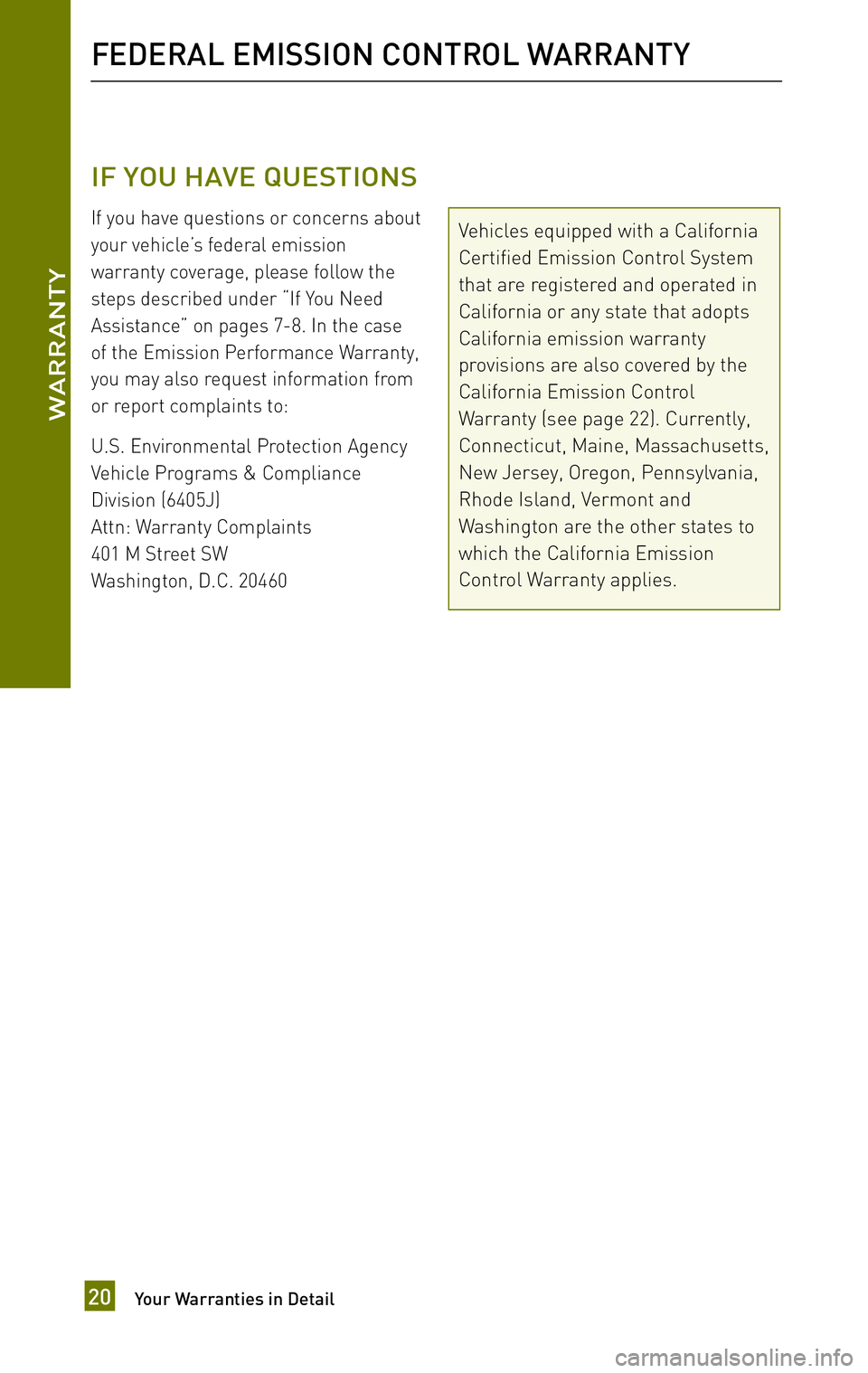 TOYOTA xB 2010  Warranties & Maintenance Guides (in English) 