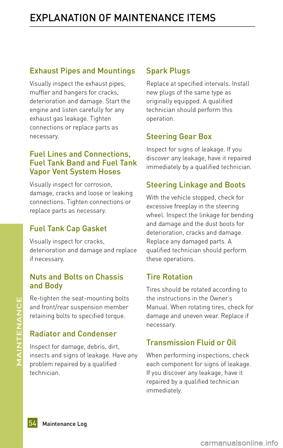 TOYOTA xB 2010  Warranties & Maintenance Guides (in English) 