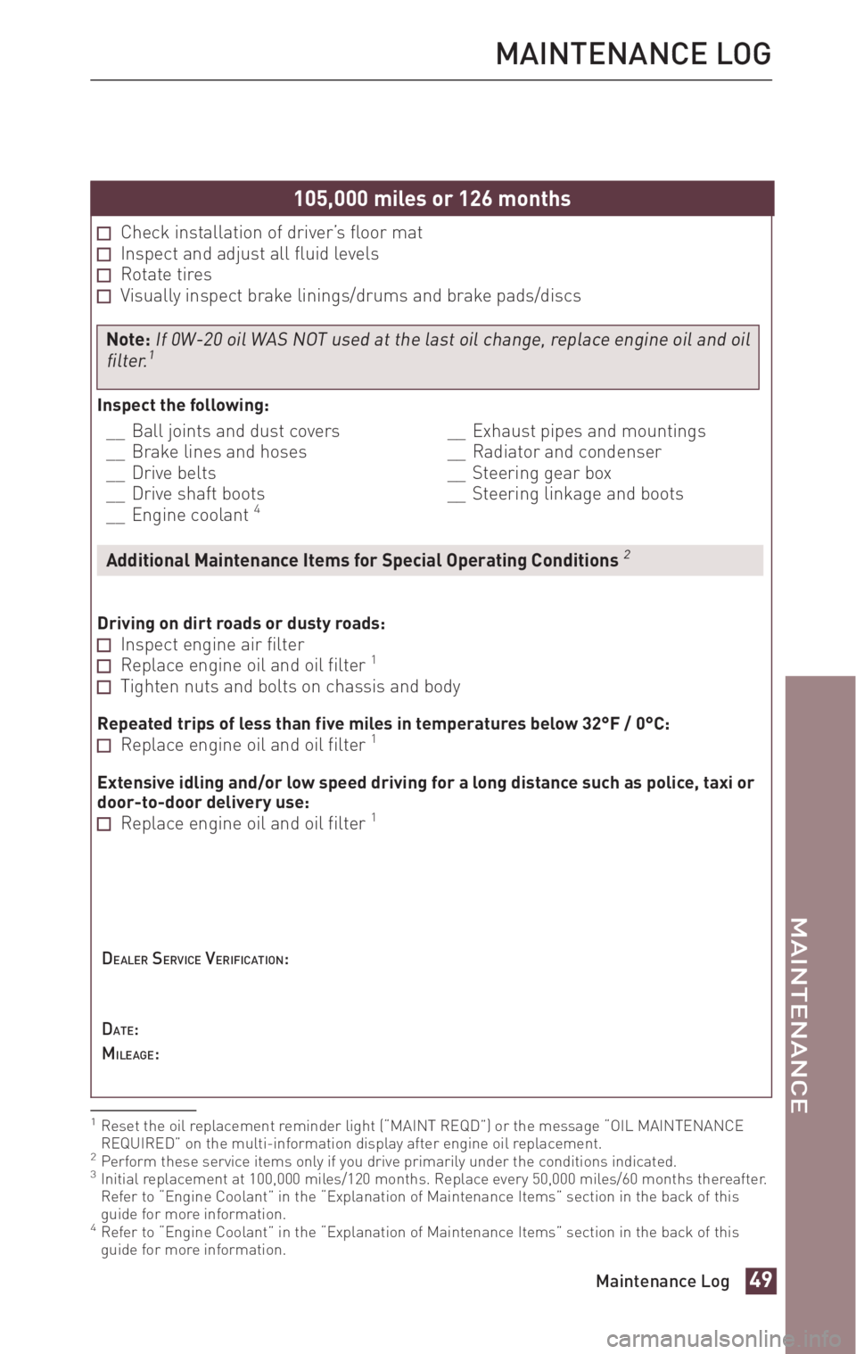 TOYOTA xD 2010  Warranties & Maintenance Guides (in English) 