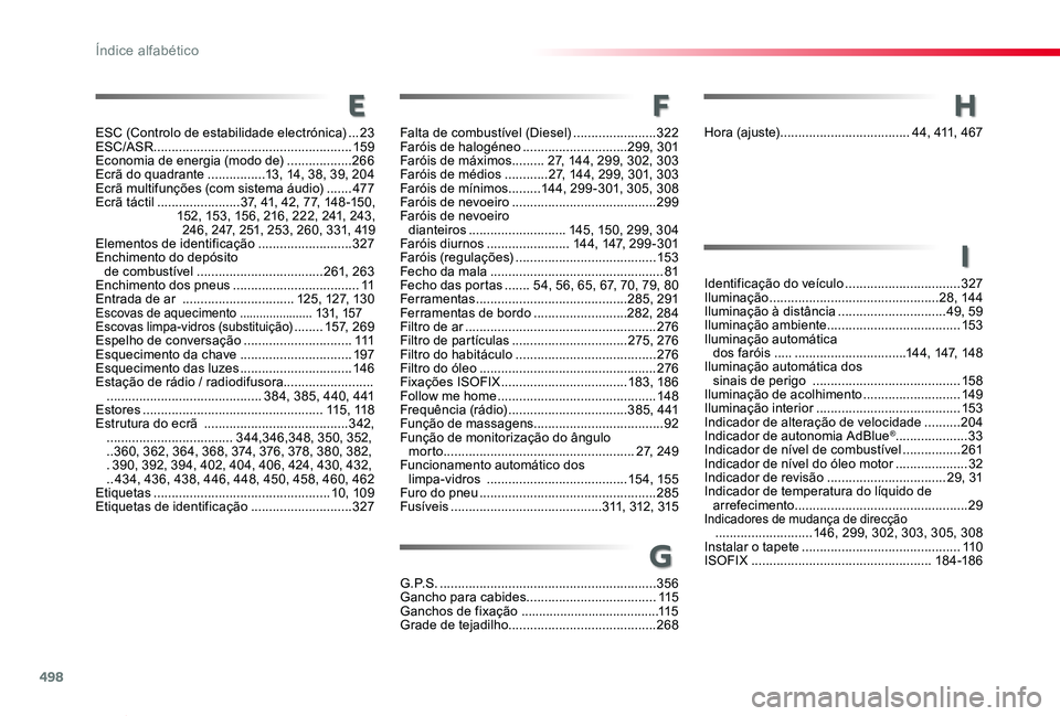 TOYOTA PROACE VERSO 2019 Manual de utilização (in Portuguese) 498
ProaceVerso_pt_Chap11_index-alpha_ed01-2019
I
Identificação do veículo ................................327Iluminação ...............................................28, 14 4Iluminação à dis TOYOTA PROACE VERSO 2019 Manual de utilização (in Portuguese) 498
ProaceVerso_pt_Chap11_index-alpha_ed01-2019
I
Identificação do veículo ................................327Iluminação ...............................................28, 14 4Iluminação à dis