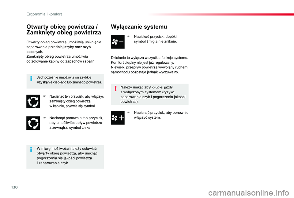 TOYOTA PROACE VERSO 2019 Instrukcja obsługi (in Polish) 130
Proace-Verso_pl_Chap03_ergonomie-et-confort_ed01-2019
Wyłączanie systemu
F Naciskać przycisk, dopóki symbol śmigła nie zniknie.
Działanie to wyłącza wszystkie funkcje systemu.Komfort ciep TOYOTA PROACE VERSO 2019 Instrukcja obsługi (in Polish) 130
Proace-Verso_pl_Chap03_ergonomie-et-confort_ed01-2019
Wyłączanie systemu
F Naciskać przycisk, dopóki symbol śmigła nie zniknie.
Działanie to wyłącza wszystkie funkcje systemu.Komfort ciep