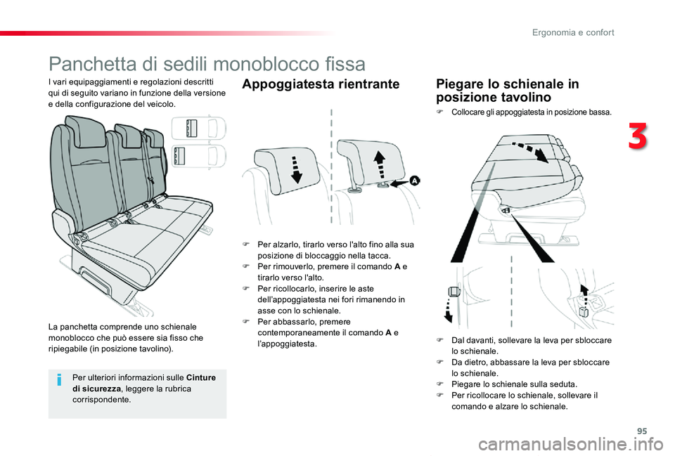 TOYOTA PROACE VERSO 2020 Manuale duso (in Italian) 95
Proace_Verso_IT_Chap03_ergonomie-et-confort_ed01-2019
Panchetta di sedili monoblocco fissa
F Per alzarlo, tirarlo verso l'alto fino alla sua posizione di bloccaggio nella tacca.F Per rimouverlo TOYOTA PROACE VERSO 2020 Manuale duso (in Italian) 95
Proace_Verso_IT_Chap03_ergonomie-et-confort_ed01-2019
Panchetta di sedili monoblocco fissa
F Per alzarlo, tirarlo verso l'alto fino alla sua posizione di bloccaggio nella tacca.F Per rimouverlo