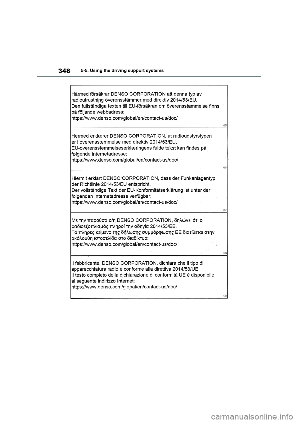 TOYOTA RAV4 PHEV 2021  Owners Manual 3485-5. Using the driving support systems 