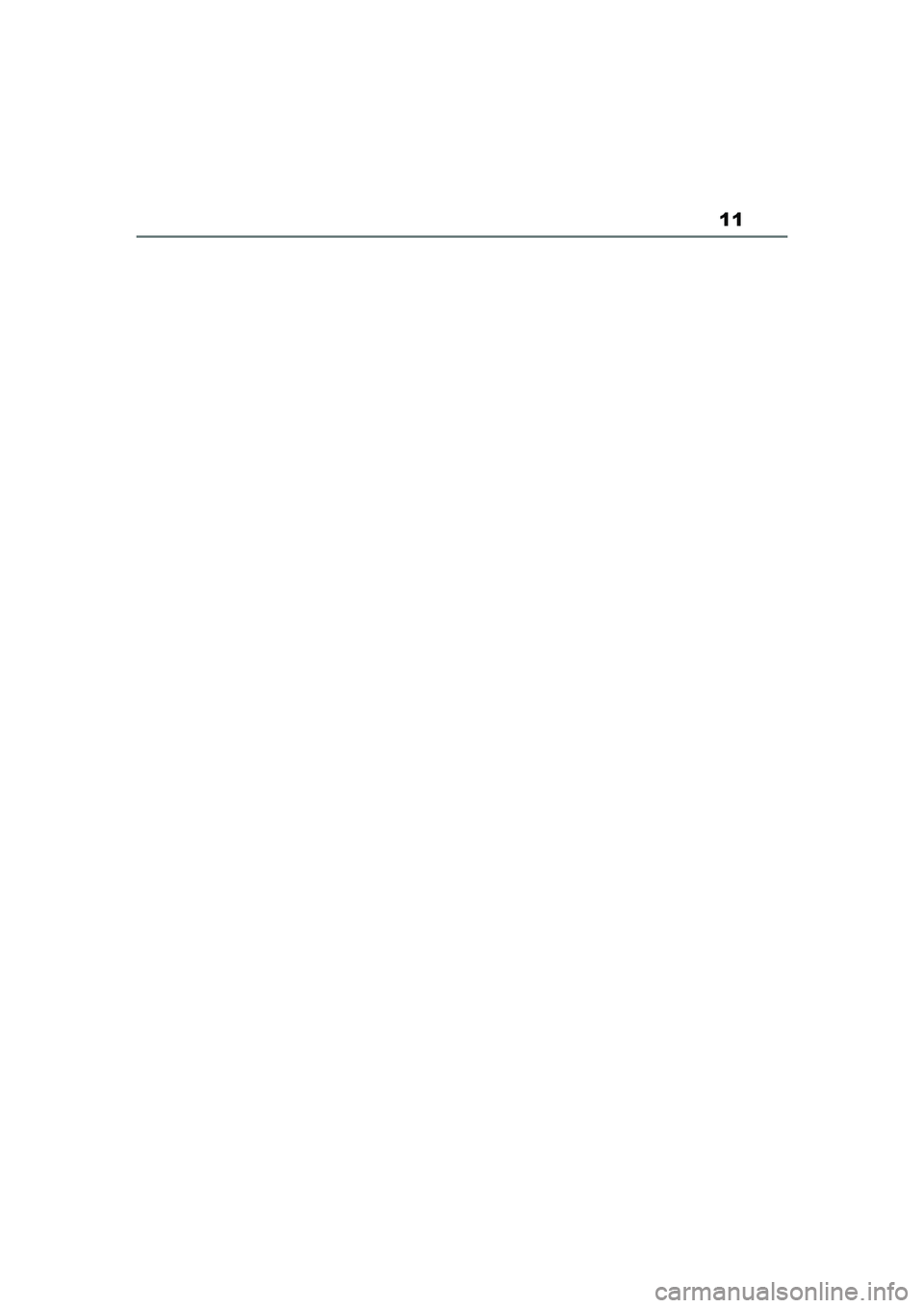 TOYOTA RAV4 PHEV 2021  Brugsanvisning (in Danish) 11
OM42E06DK.book  Page 11  Thursday, February 18, 2021  5:07 PM 