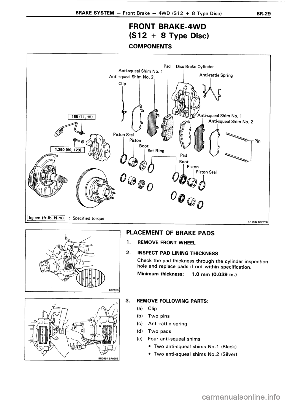 TOYOTA 4RUNNER 1986  Service Repair Manual 