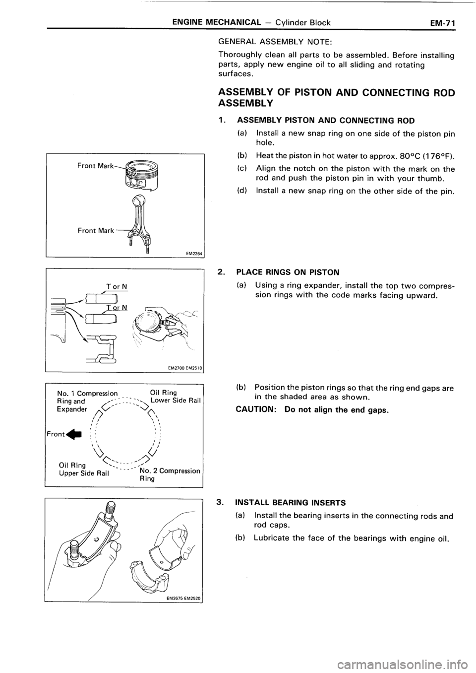 TOYOTA 4RUNNER 1986  Service Repair Manual 