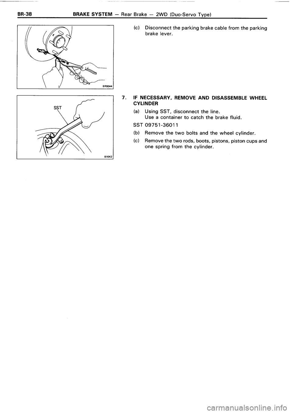 TOYOTA 4RUNNER 1986  Service Repair Manual 