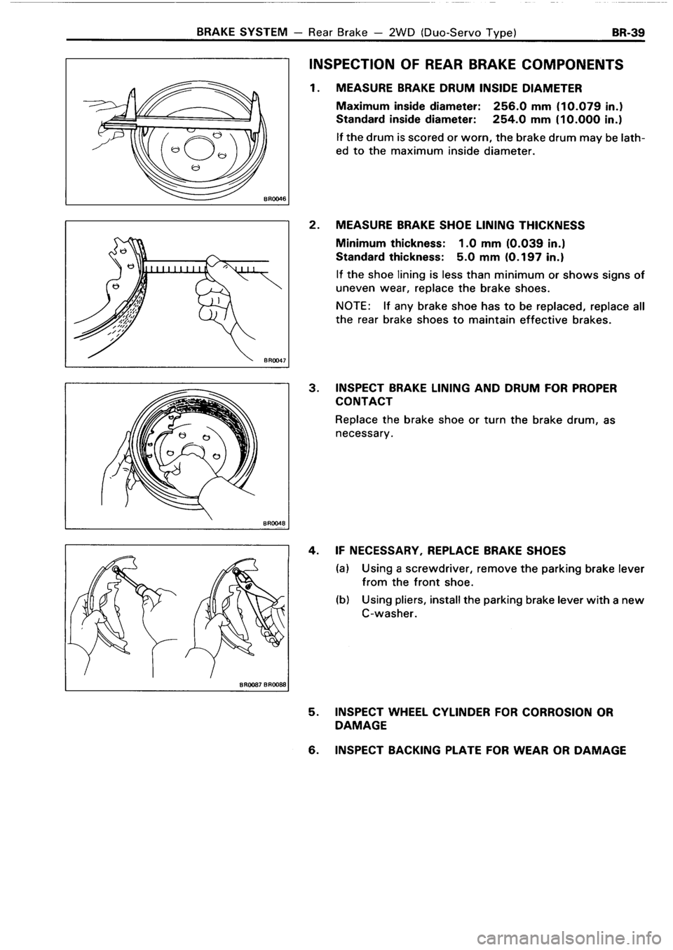TOYOTA 4RUNNER 1986  Service Repair Manual 