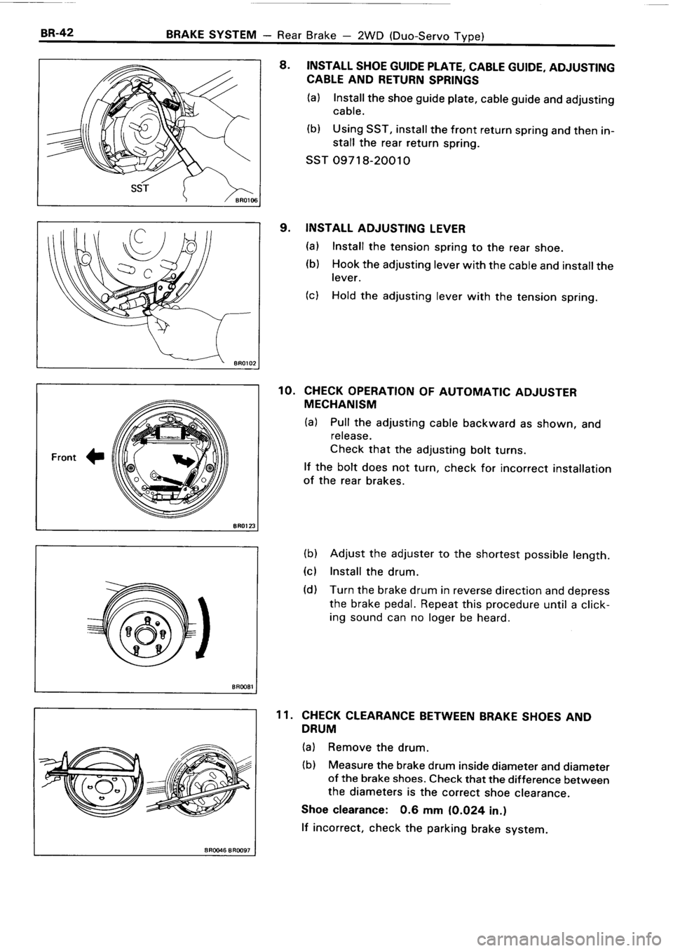 TOYOTA 4RUNNER 1986  Service Repair Manual 