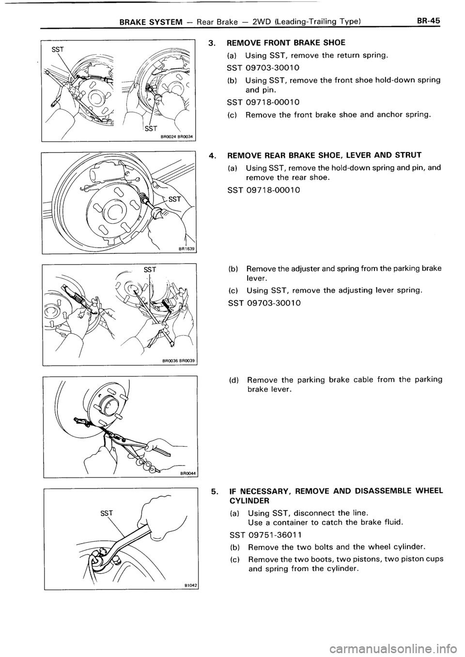 TOYOTA 4RUNNER 1986  Service Repair Manual 
