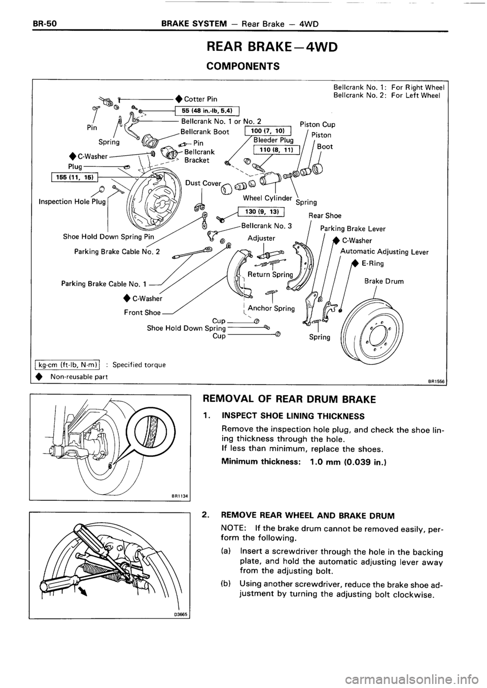 TOYOTA 4RUNNER 1986  Service Repair Manual 