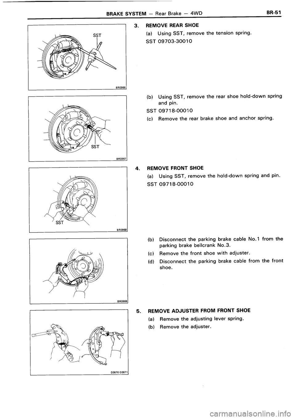 TOYOTA 4RUNNER 1986  Service Repair Manual 