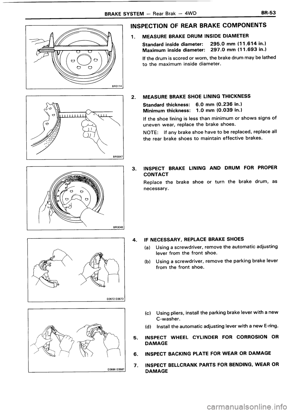 TOYOTA 4RUNNER 1986  Service Repair Manual 