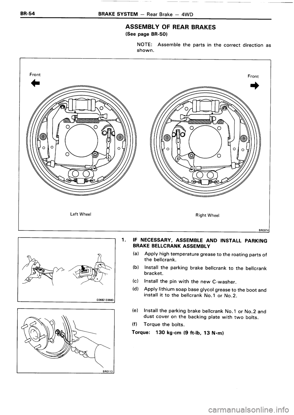 TOYOTA 4RUNNER 1986  Service Repair Manual 
