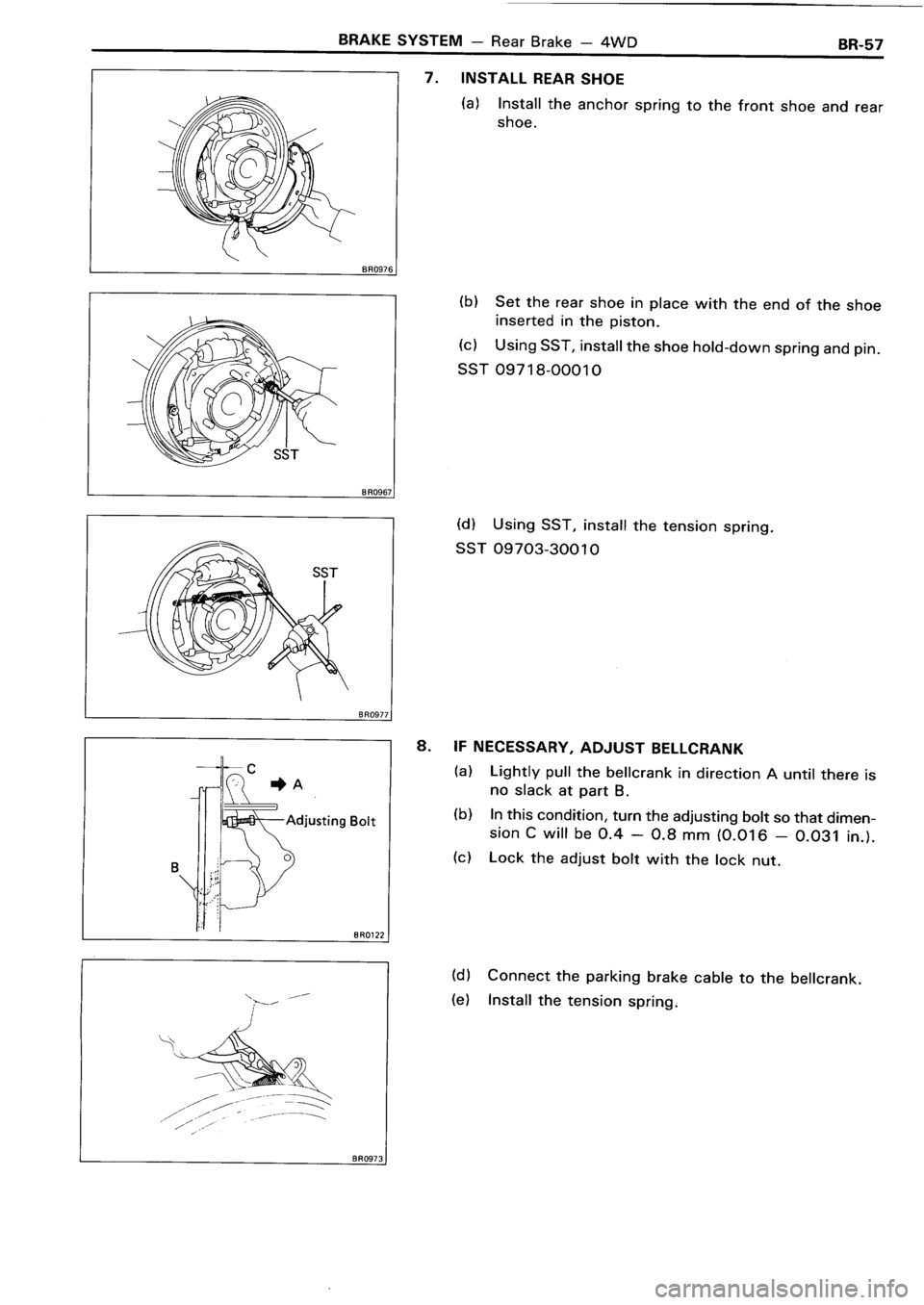 TOYOTA 4RUNNER 1986  Service Repair Manual 