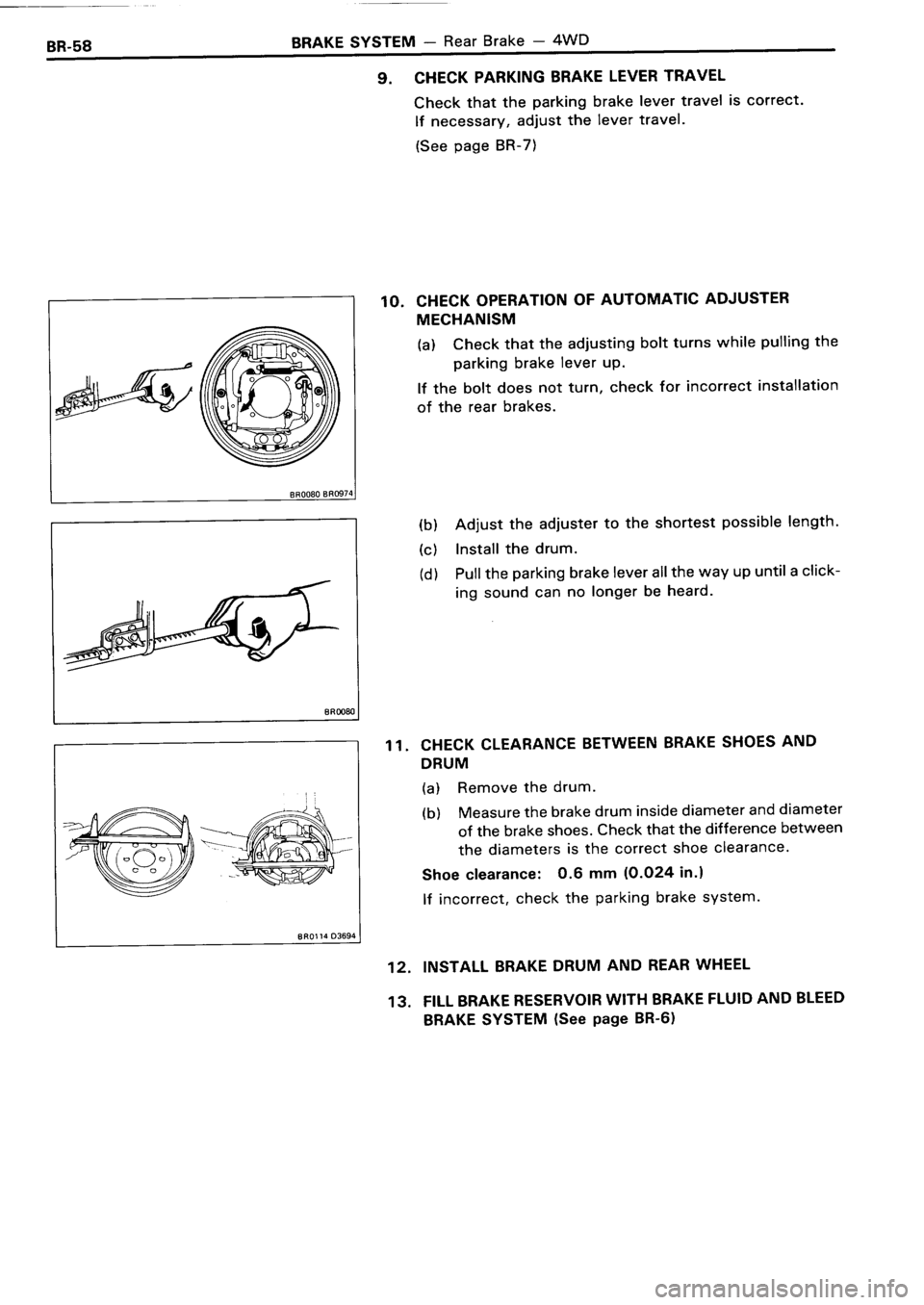TOYOTA 4RUNNER 1986  Service Repair Manual 