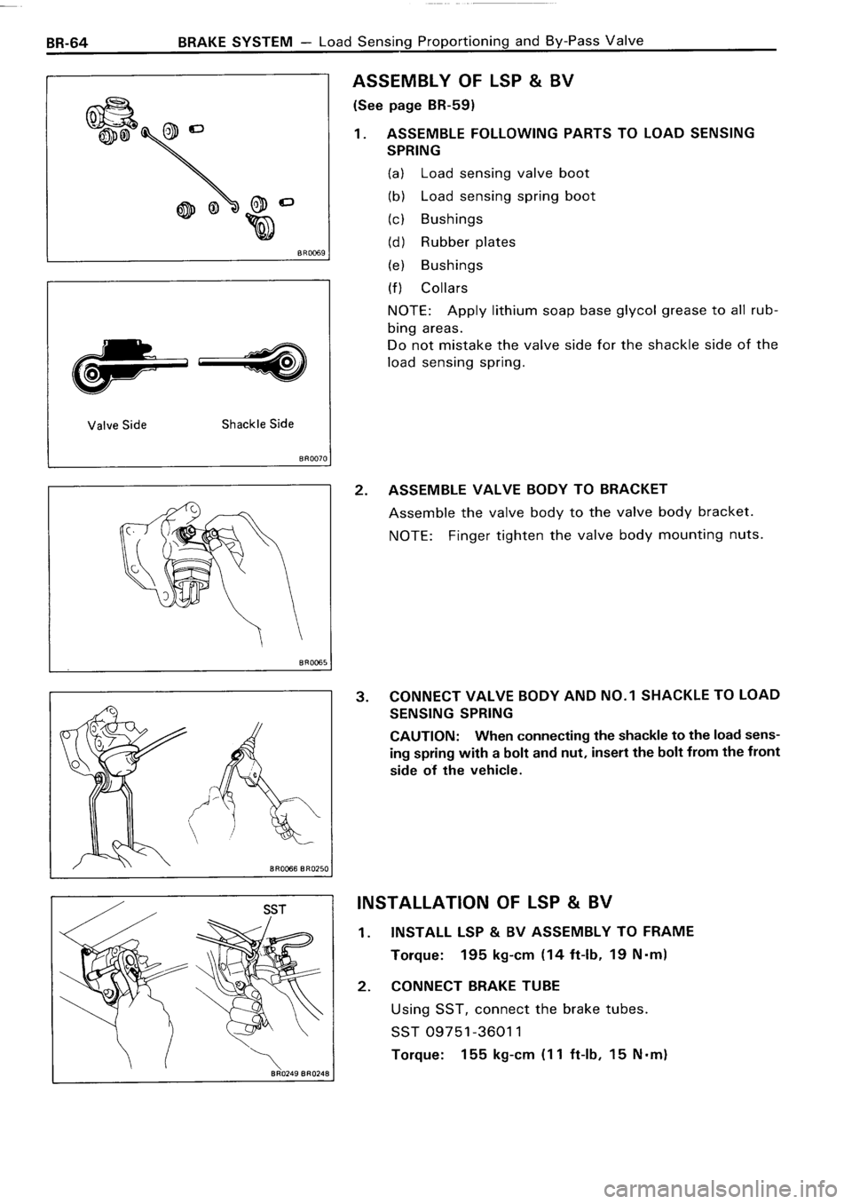TOYOTA 4RUNNER 1986  Service Repair Manual 