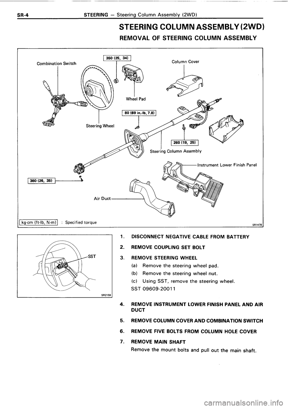 TOYOTA 4RUNNER 1986  Service Repair Manual 